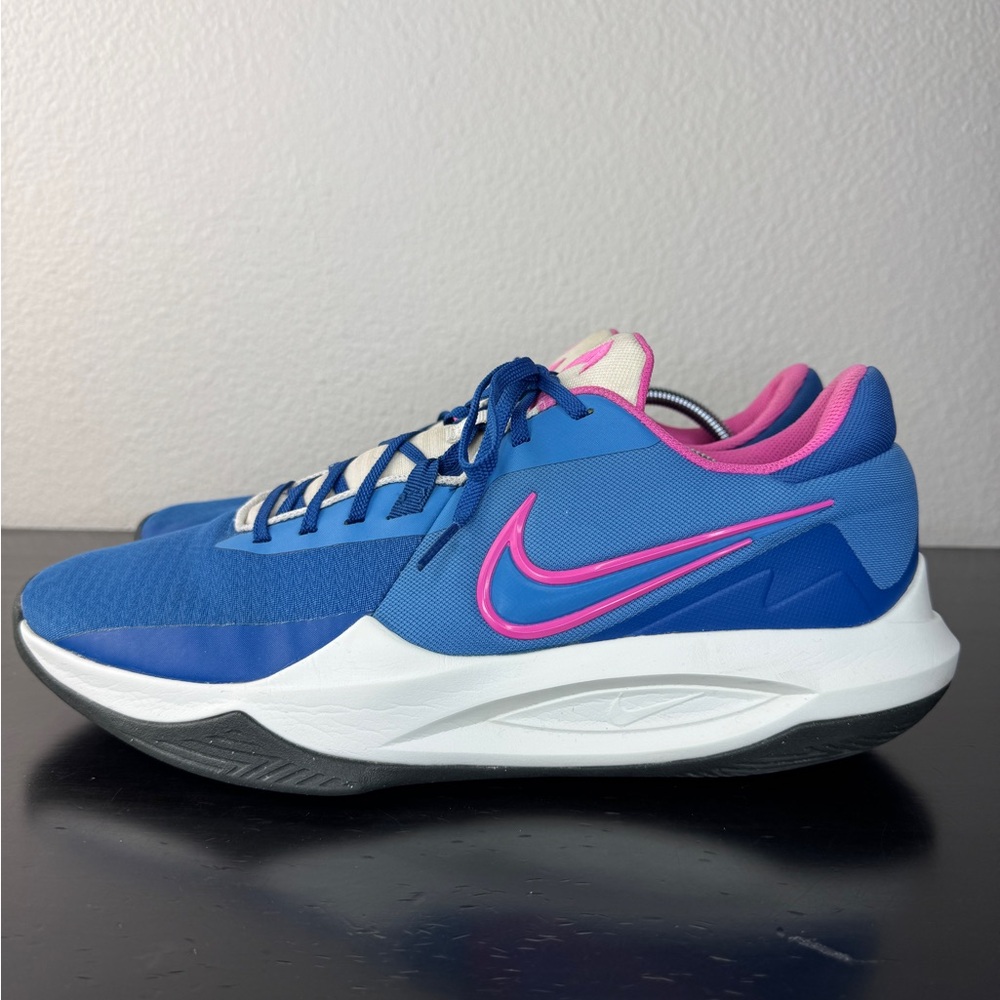 Size 13 - Nike Precision 6 Dutch Blue Pinksicle